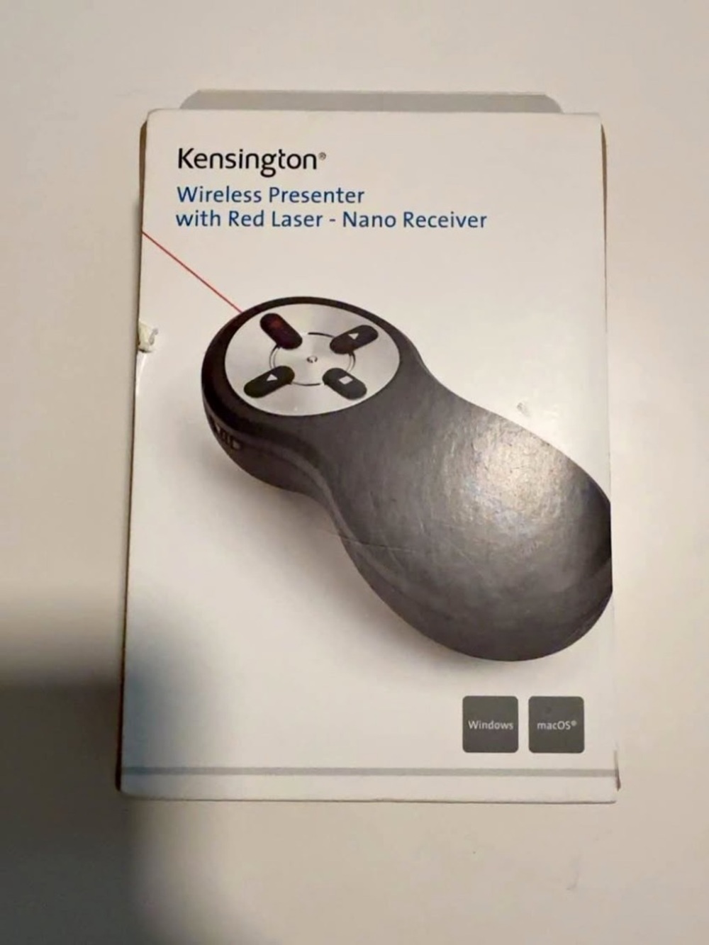 Wireless Presenter with Red Laser - Black